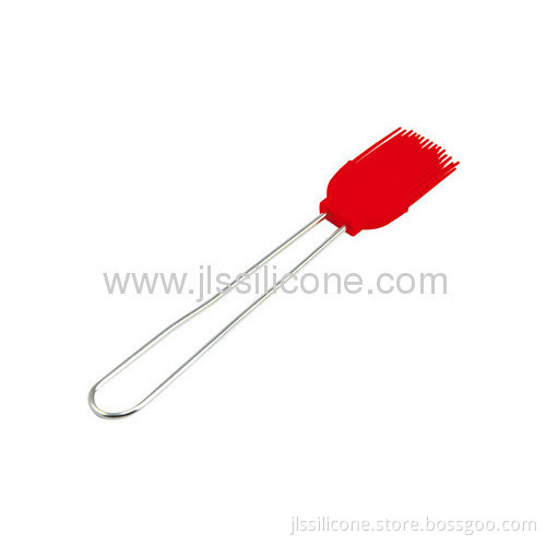 Stainless Steel Handled Silicone Grip Brush